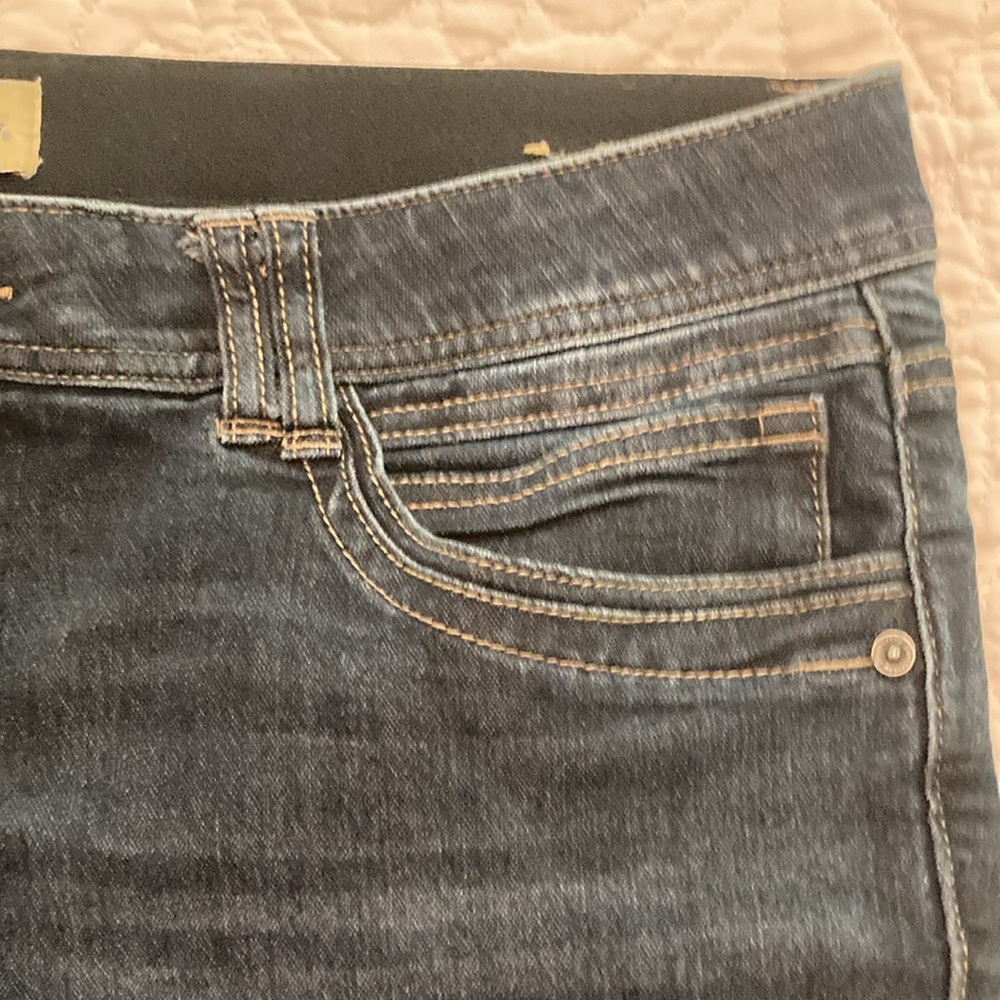 Democracy Ab Solution Dark Denim Skinny Jeans Women’s Size 16 - Picture 14 of 15